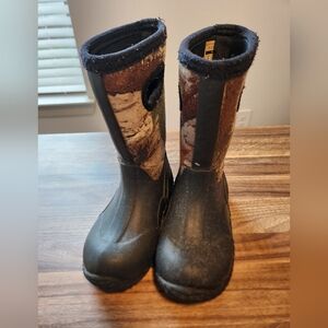 Roper Black and Brown Kids Boots
